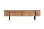 Nordure Mueble para TV Serenity - Pino Atlántico y Negro
